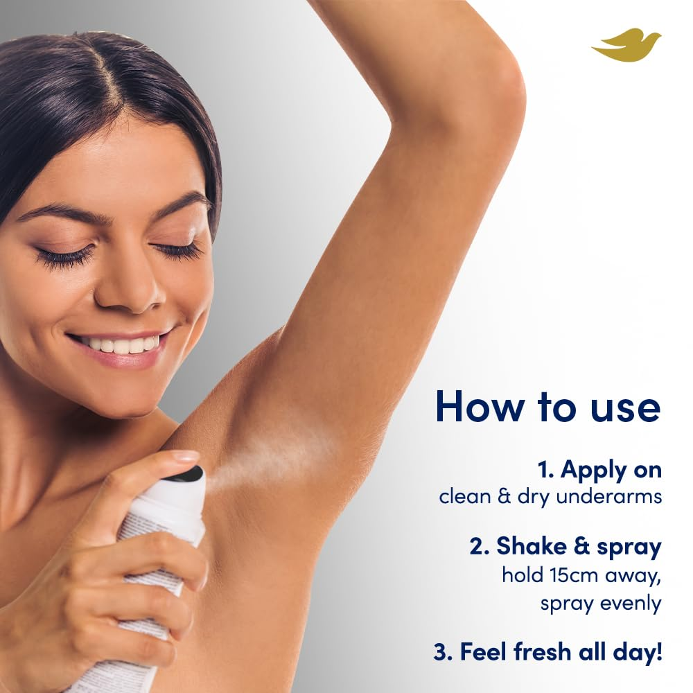 Dove Advanced Care Invisible Dry Deodorant Spray - 250ml