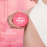 Luxe Organix Bye Bye Bum Bumps Clear & Smooth Booty Scrub - 285g
