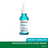 Garnier Bright Anti-Acne Booster Serum - 30ml