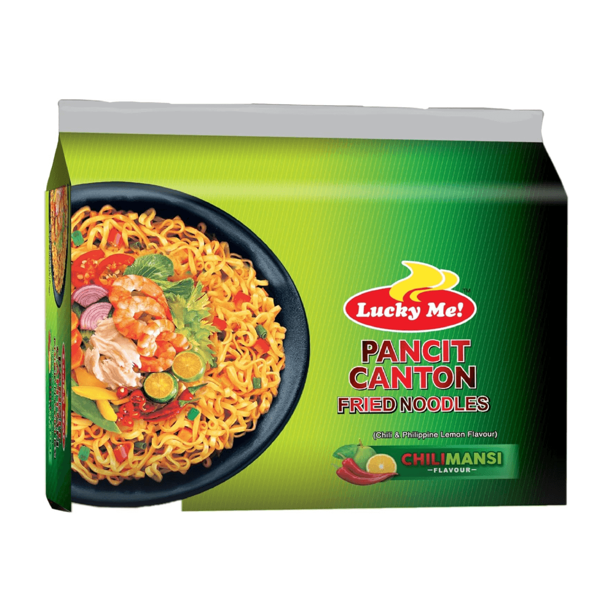 Lucky Me Pancit Canton Chilli Mansi Noodles 60g Pack of 6