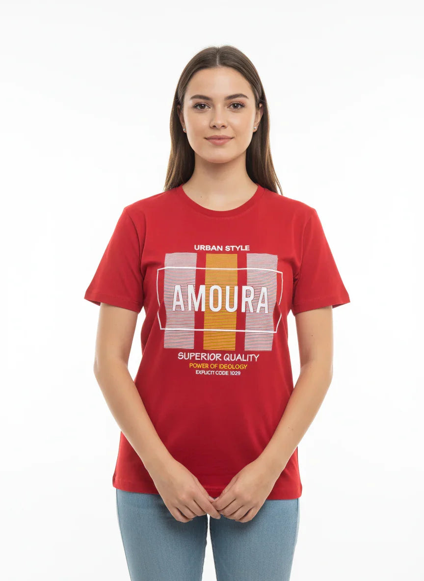 AMOURA Urban Style T-Shirt