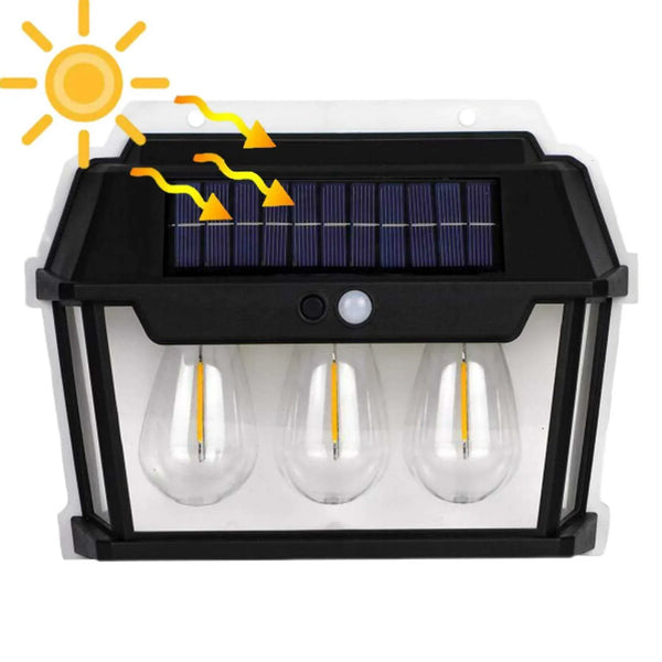 Solar Interaction 3BULB Wall Lamp BK-888-3