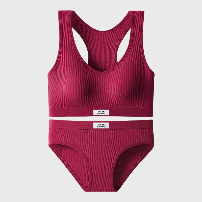 Such Cute Seamless High Waist Gym Fitness Sports Bra Set VS8818