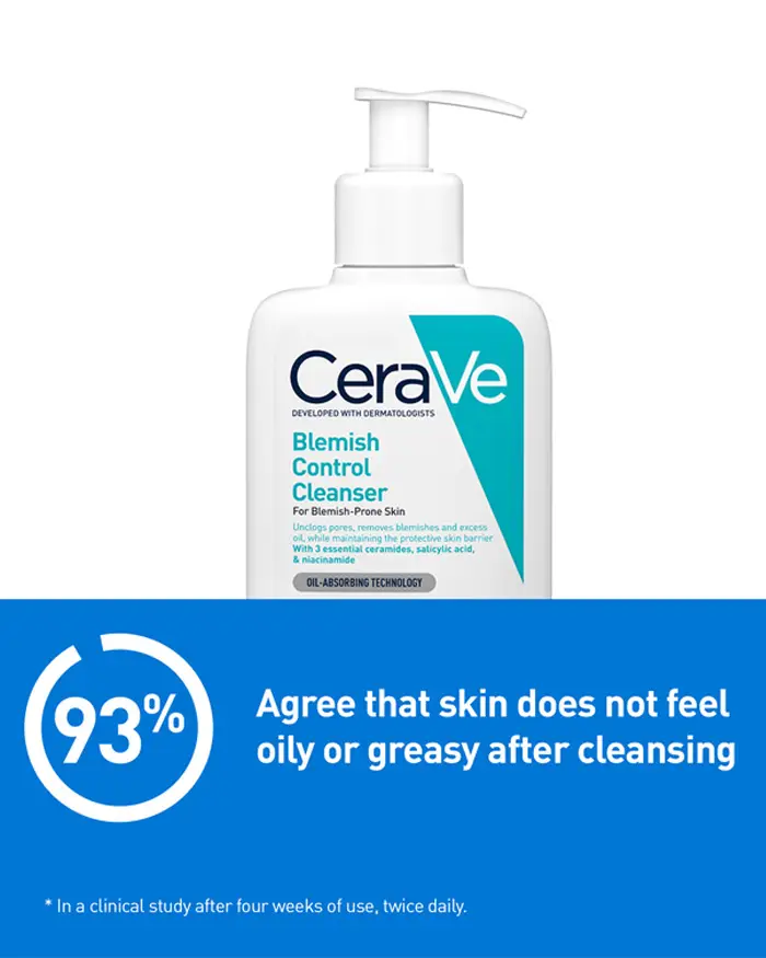CeraVe Blemish Control Facial Cleanser - 236ml