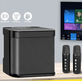 مكبر صوت كاريوكي لاسلكي مزود بميكروفونين KD-203