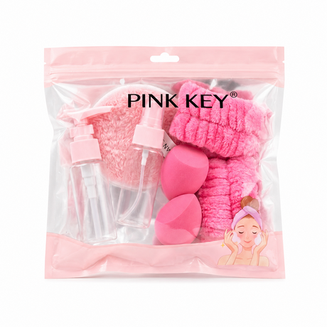 Pink Key Face Cleansing & Beauty Kit - PC9484