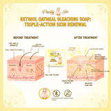 Pretty Jin Retinol Oatmeal Bleaching Soap - 70g