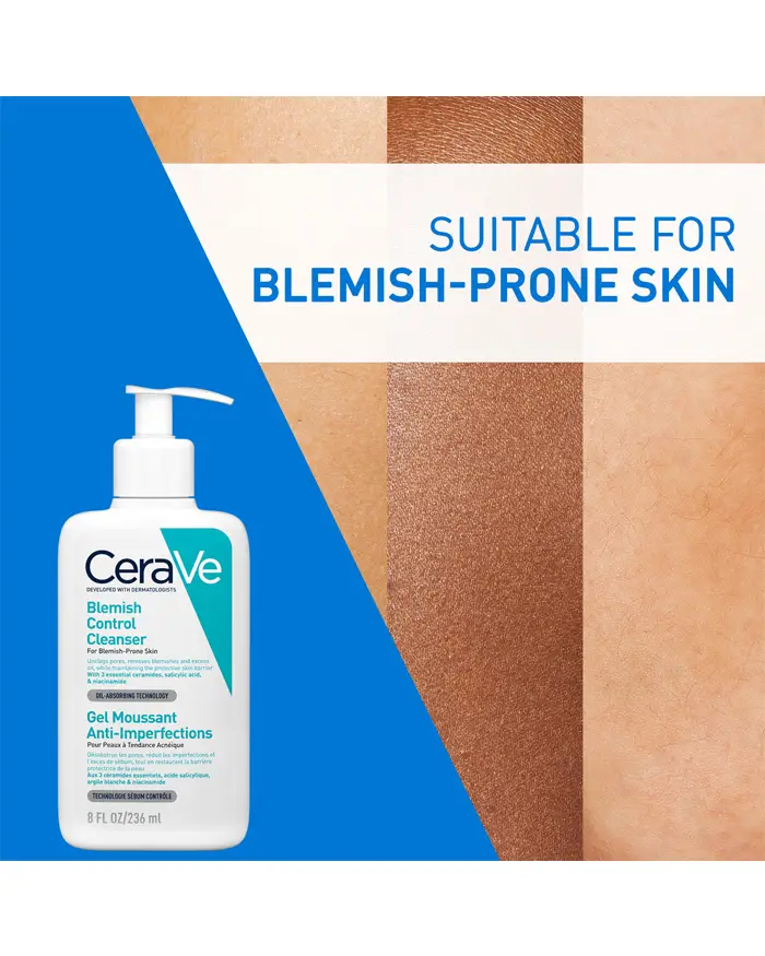 CeraVe Blemish Control Facial Cleanser - 236ml