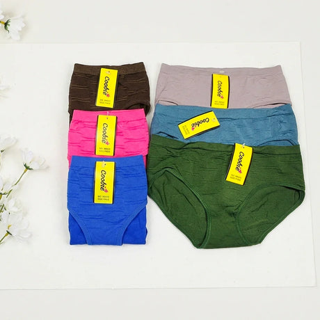 Women's Breathable Cotton Briefs 3 Pcs Set #M8043