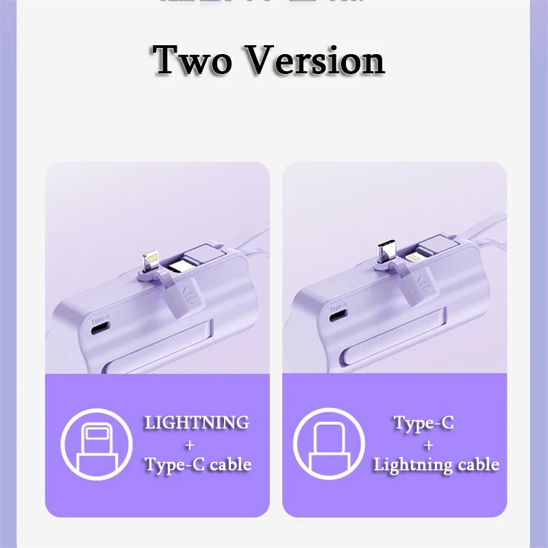 HMT Mini Portable Fast Charging Power Bank 5000mAh