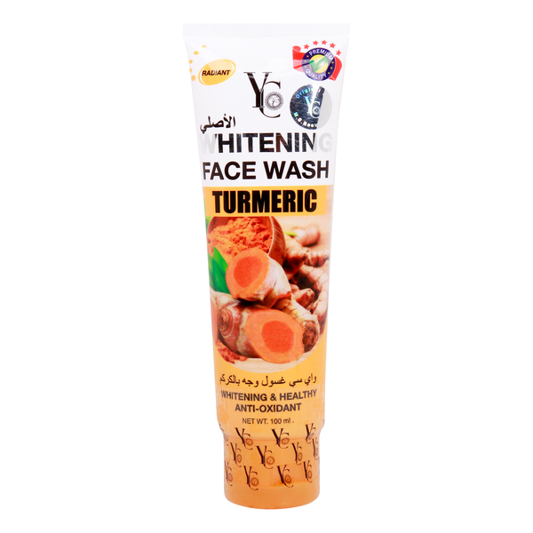 YC Whitening Turmeric Face Wash - 100ml