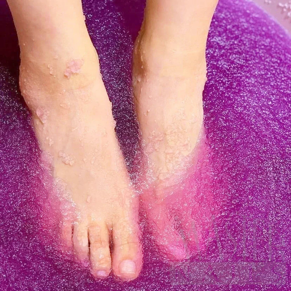 Kiss Beauty Lavender Crystal Jelly Foot Spa - 40g+40g