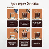 Glowing Shape Choco Blast Chocolate Powder Drink Mix - 200g