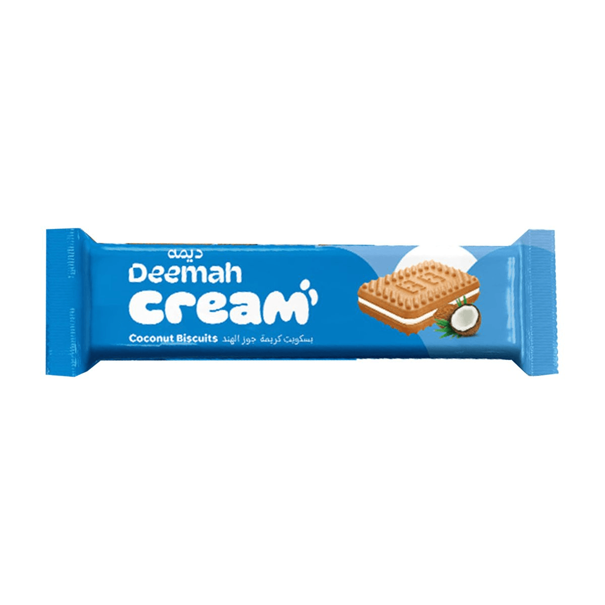 Coconut Cream Biscuits 75g - Deemah
