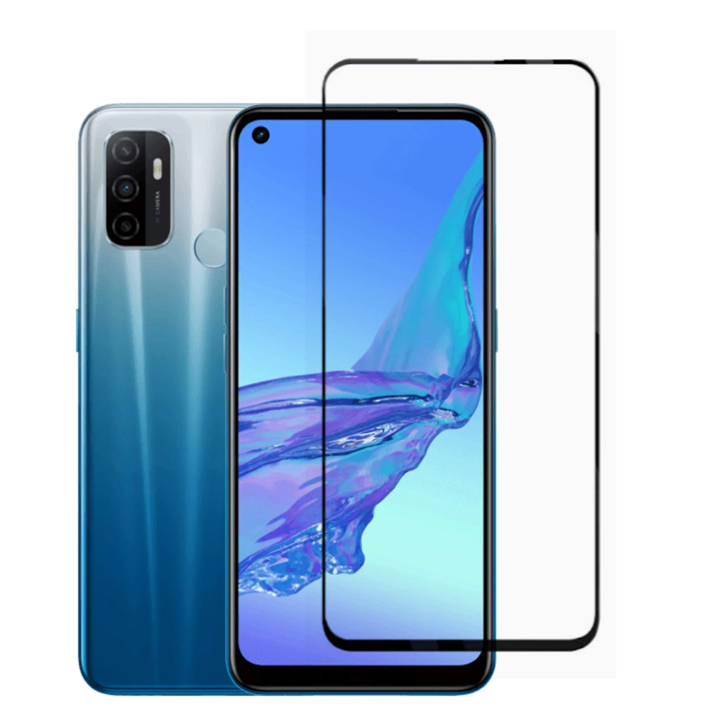 زجاج Oppo A53 2.5D المقسى 2.5D
