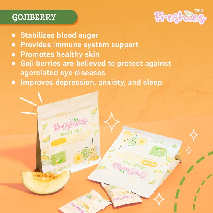 Freshies Melon Milk - 10 Sachets