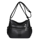 Vintage Lightweight Crossbody Bag - 8601-1