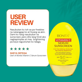 Bonita Vitamin C Serum Sunscreen SPF50 PA++++ - 50ml