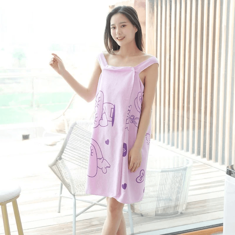 Wearable Bath Towel