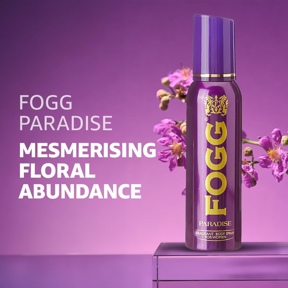 Fogg Paradise Fragrant Body Spray For Women - 120ml