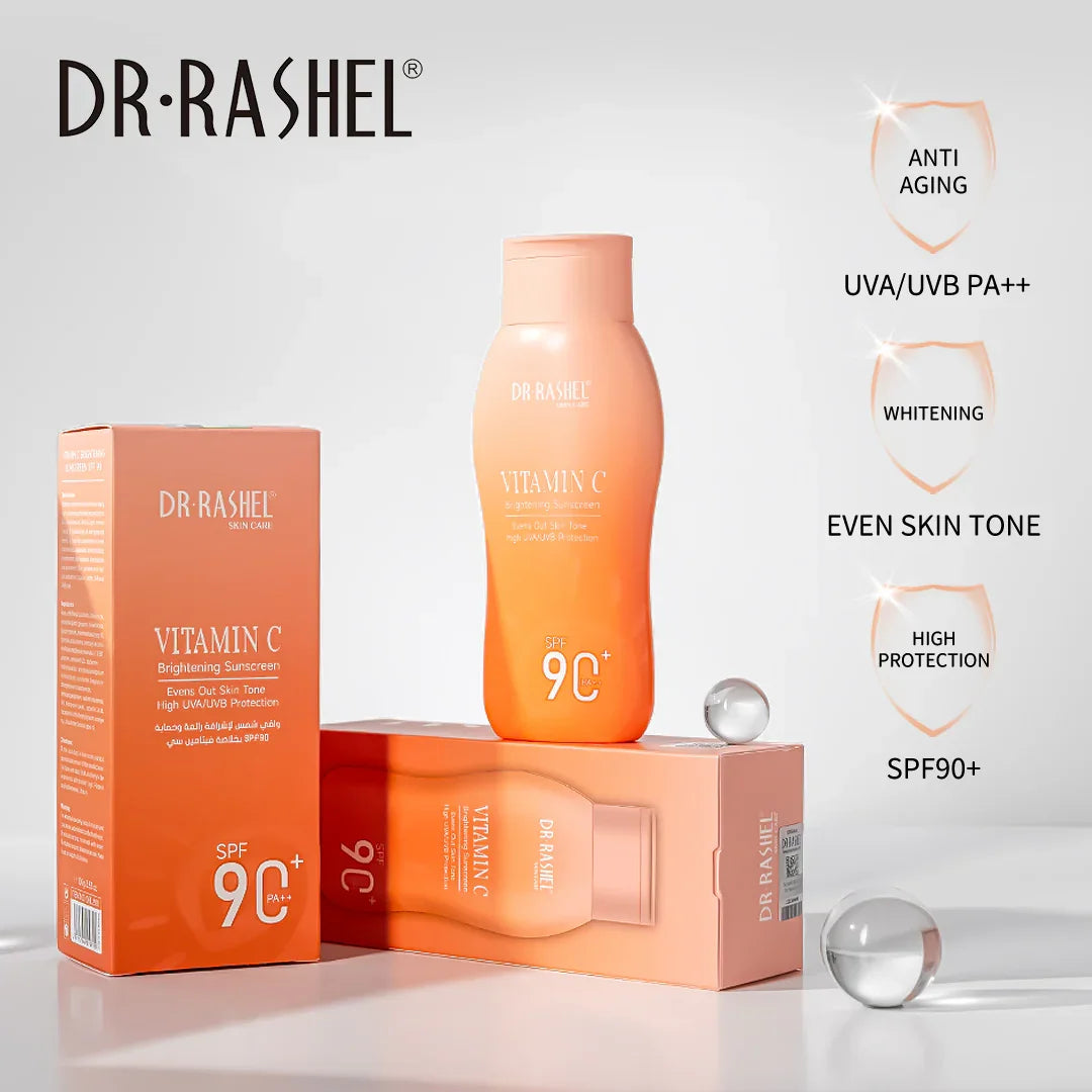 Dr.Rashel Vitamin C Brightening Sunscreen SPF 90+ - 100g