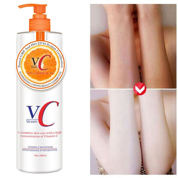 Century Beauty Vitamin C Whitening Moisturizing After Bathing Lotion - 480ml