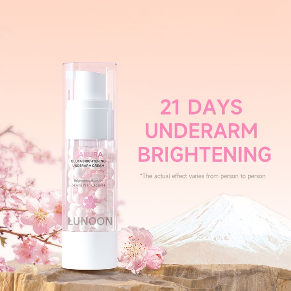 Lunoon Sakura Gluta Brightening Underarm Cream - 30g