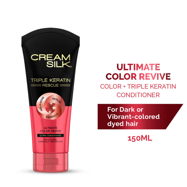 Creamsilk Triple Keratin Rescue Ultimate Color Revive 150ml