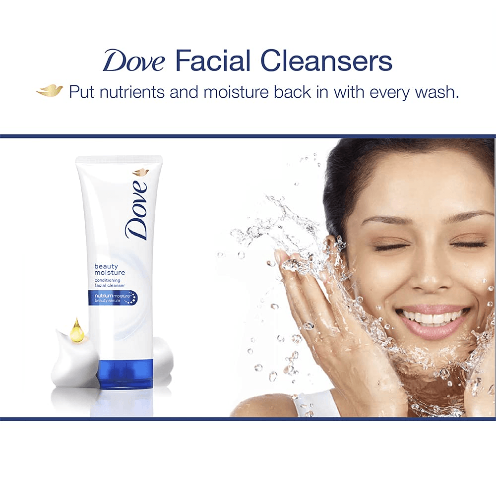 Dove Beauty Moisture Conditioning Facial Cleanser - 100g