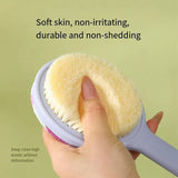 Miss Sweet Durable Massage Shower Brush With Soft & Stiff Bristles
