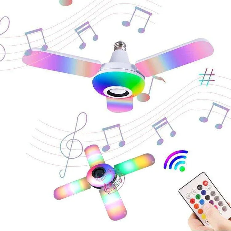 Bluetooth Music Colorful Folding Lamp