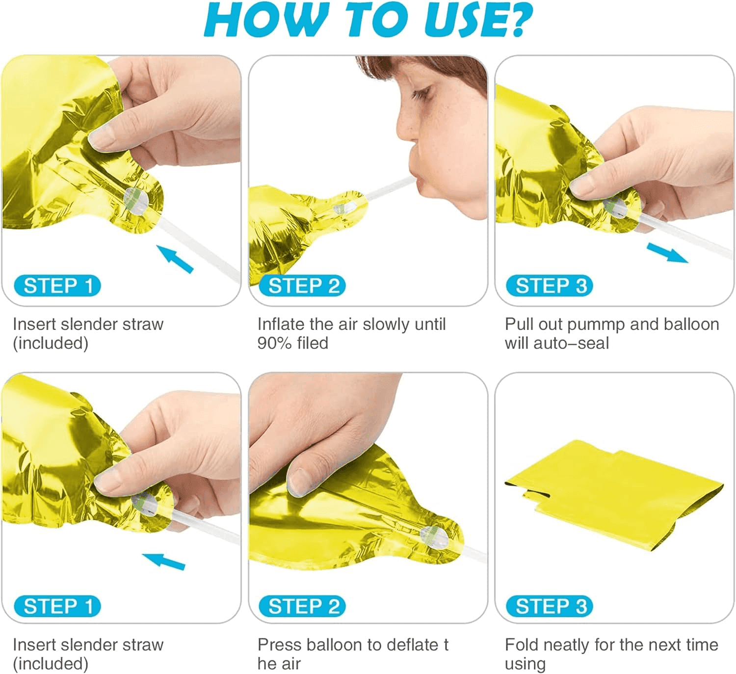 Birthday Decoration Foil Balloon Number 0 - 40Cm