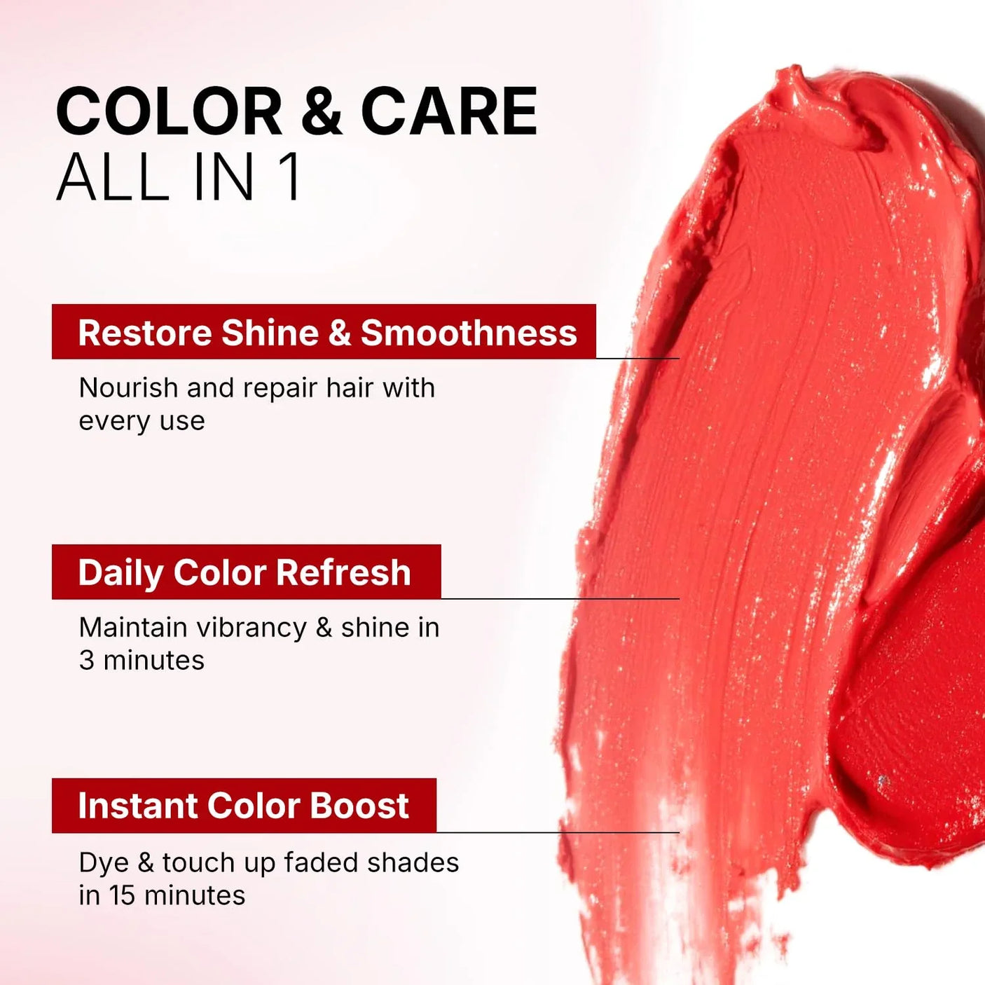 Karseell Color Depositing Red Hair Mask - 500ml