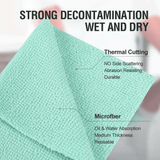 Removable Microfiber Rags Cleaning Cloth - 20Pcs