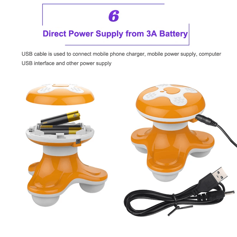 Mini Electric Handheld Wave Vibrating Massager XF-70