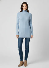 Women's Ribbed Texture Turtleneck Sweater Y5N-A3820