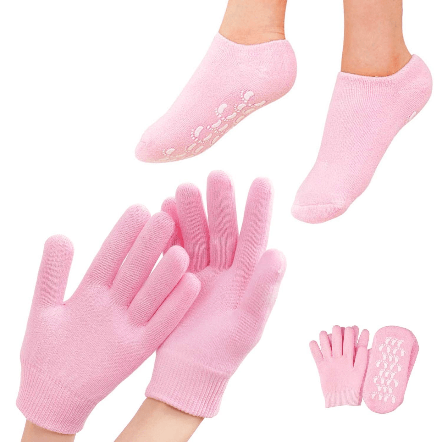 Spa Moisturising Gel Socks & Gloves Set