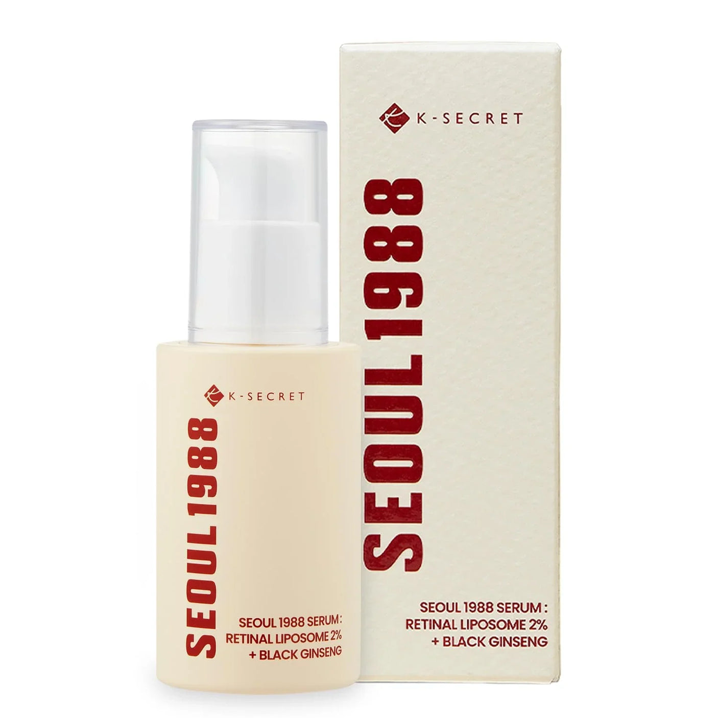 K-Secret Seoul 1988 Serum Retinal Liposome 2% + Black Ginseng - 30ml