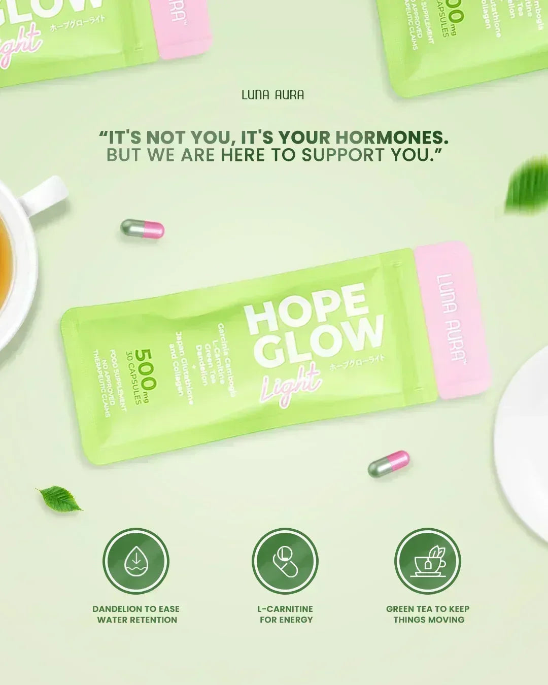 Luna Aura Hope Glow Light - 30s