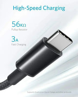 كابل شحن سريع أصلي من Anker USB A إلى USB C - 322