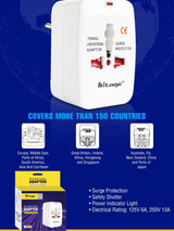 Hitage All In One Universal Travel Adapter HUP-401