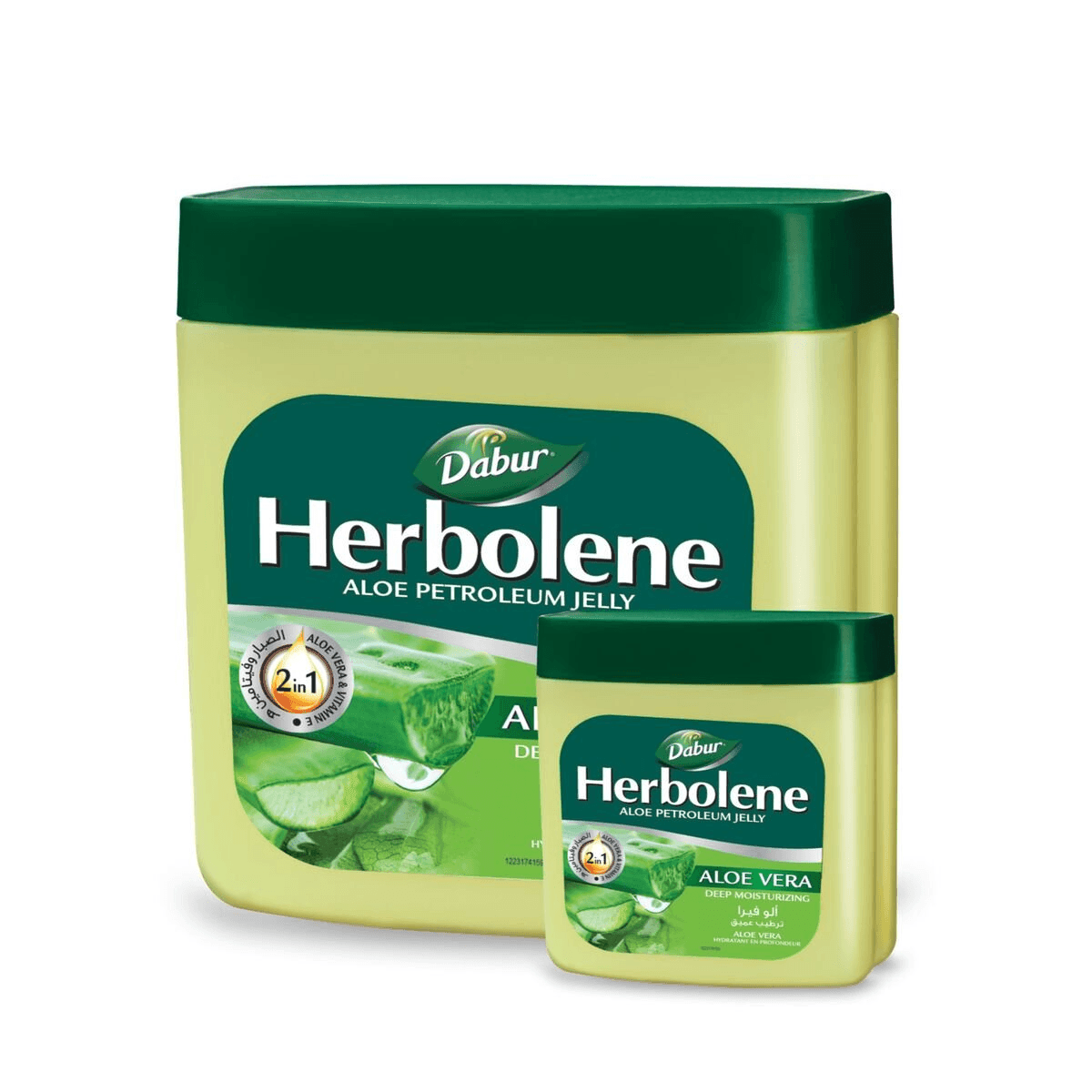 Dabur Herbolene Aloe Petroleum Jelly 425ml + 115ml Value Pack
