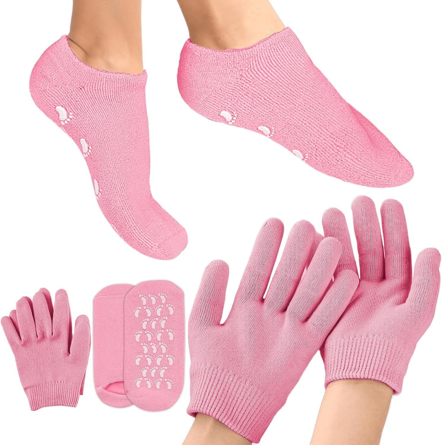 Spa Moisturising Gel Socks & Gloves Set