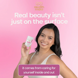كبسولات "هيلث ميت جلو" (Healthmate Glow) القابلة للمضغ - كولاجين وفيتامينات متعددة - 60 كبسولة