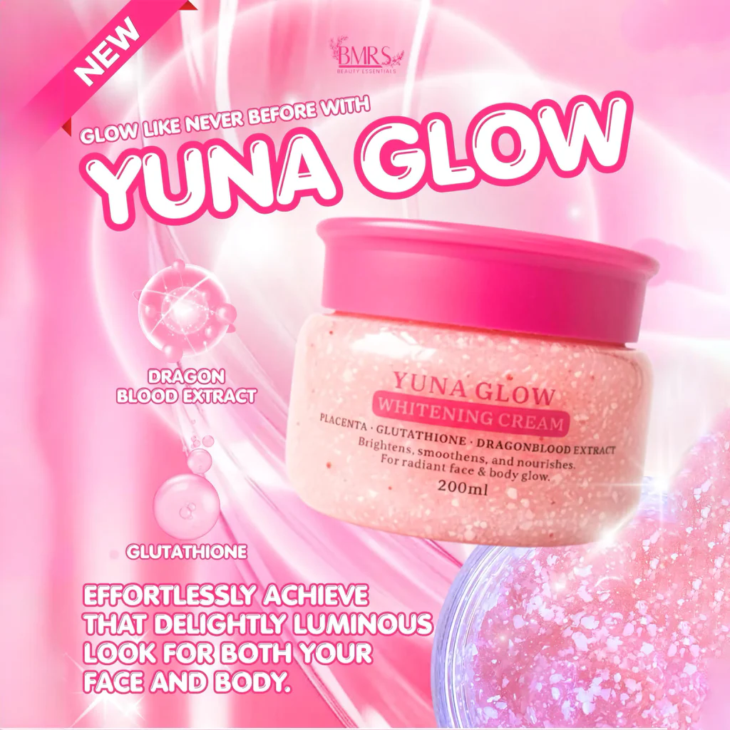 BMRS Yuna Glow Face & Body Brightening Cream - 200ml