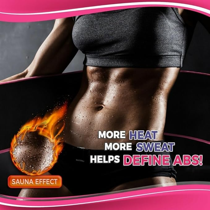Perspiration Burn Fat Sweat Waist Fitness Belt JN-201