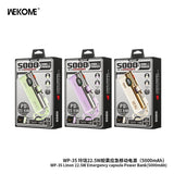 Wekome Super Compact 5000mAh 22.5W Power Bank WP-35