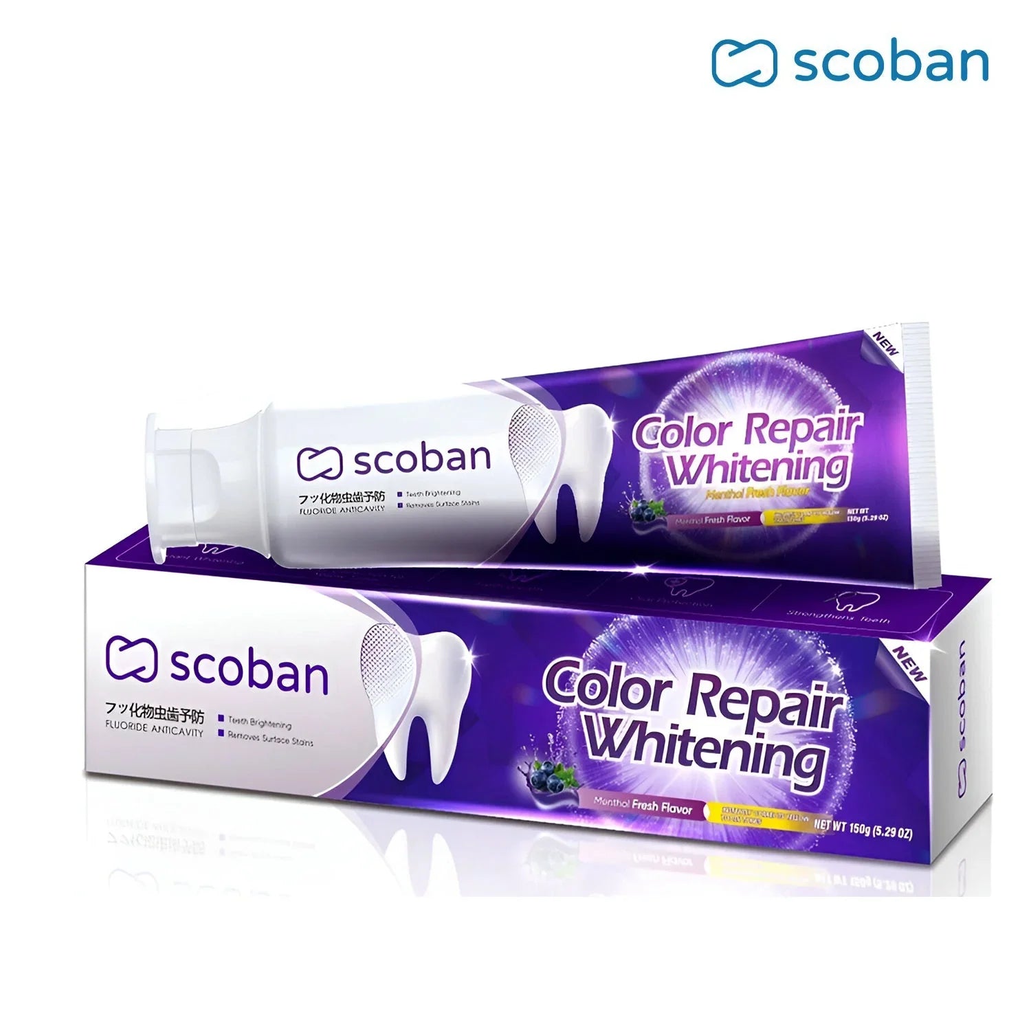 Scoban Color Repair Brightening Toothpaste - 150g