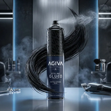 Agiva Extra Strong Styling Glued Hair Spray Black - 400ml