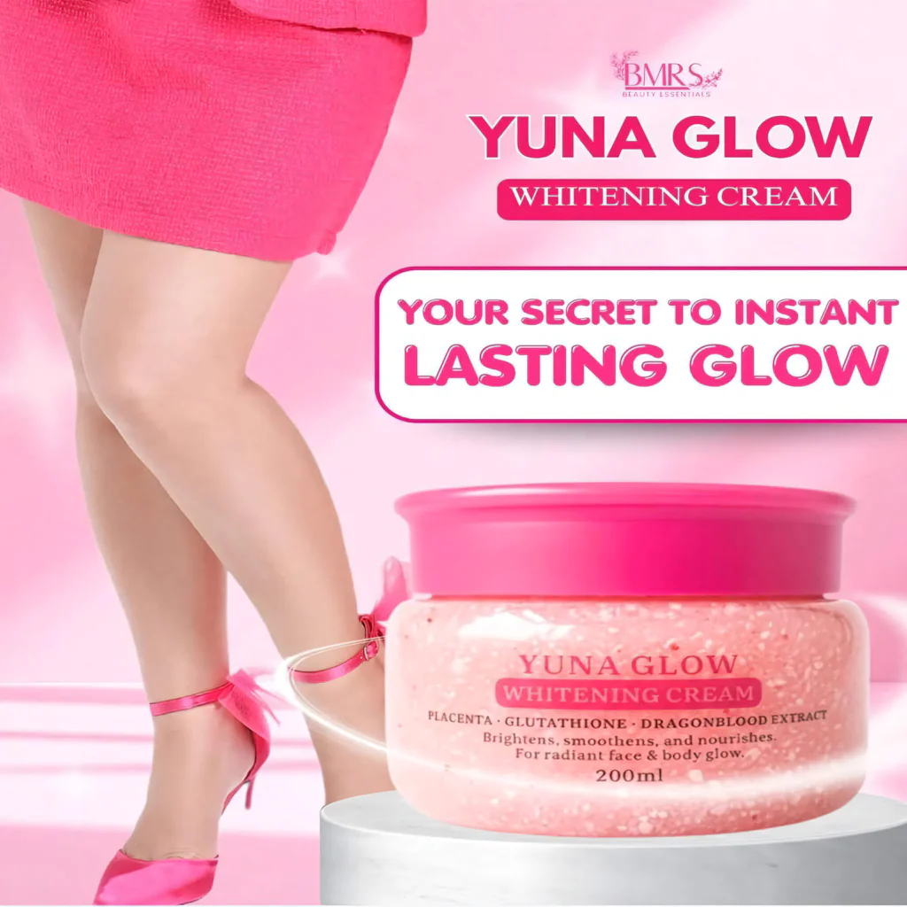 BMRS Yuna Glow Face & Body Brightening Cream - 200ml